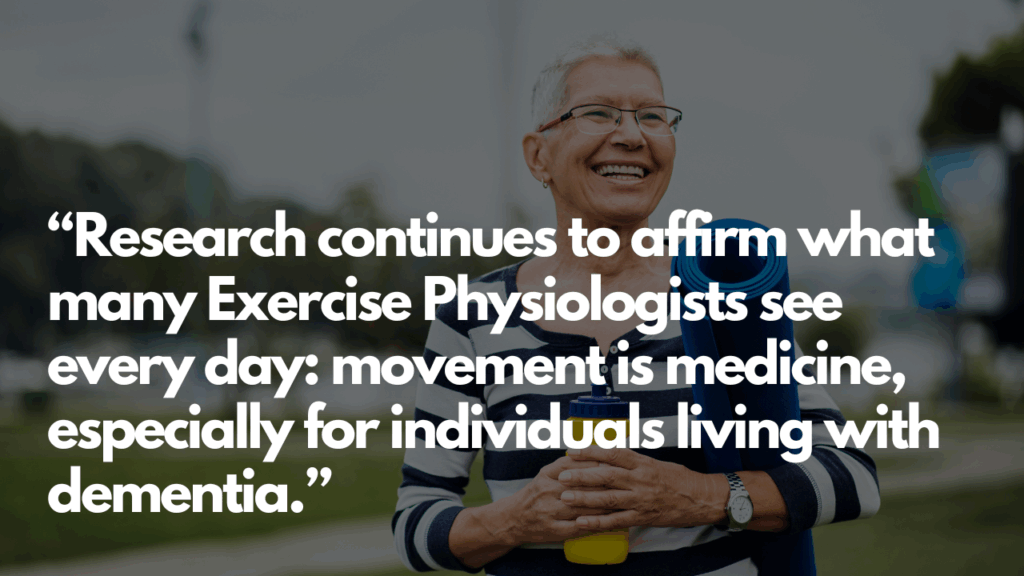Exercise Benefits of Dementia. Uplift Exercise Physiology. 